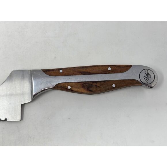 GUNTER WILHELM EXECUTIVE CHEF SERIES OFFSET BREAD KNIFE 440C GERMAN STEEL 10" - Picture 2 of 5